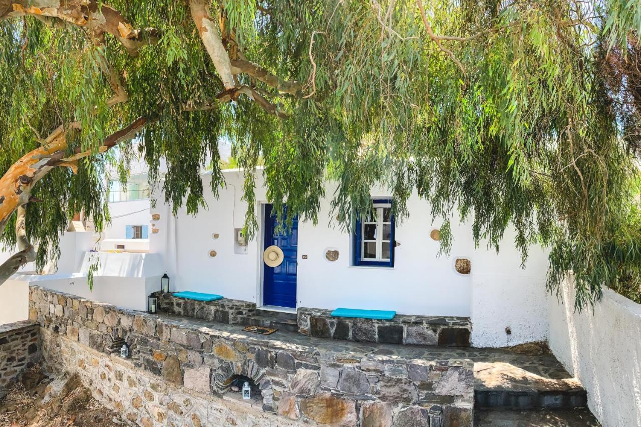 Blue & White: An Absolute Aegean Dream House Villa Galini  Eksteriør bilde