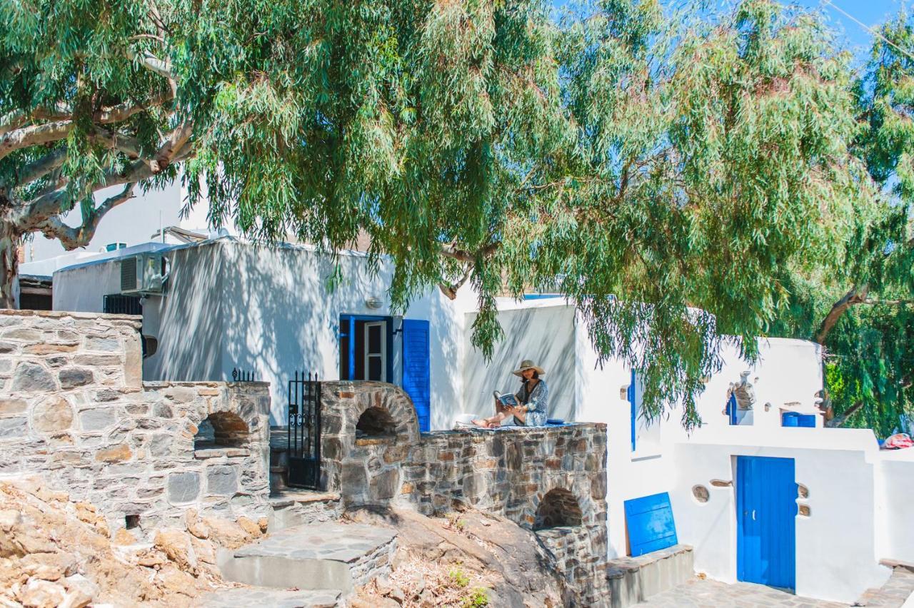 Blue & White: An Absolute Aegean Dream House Villa Galini  Eksteriør bilde