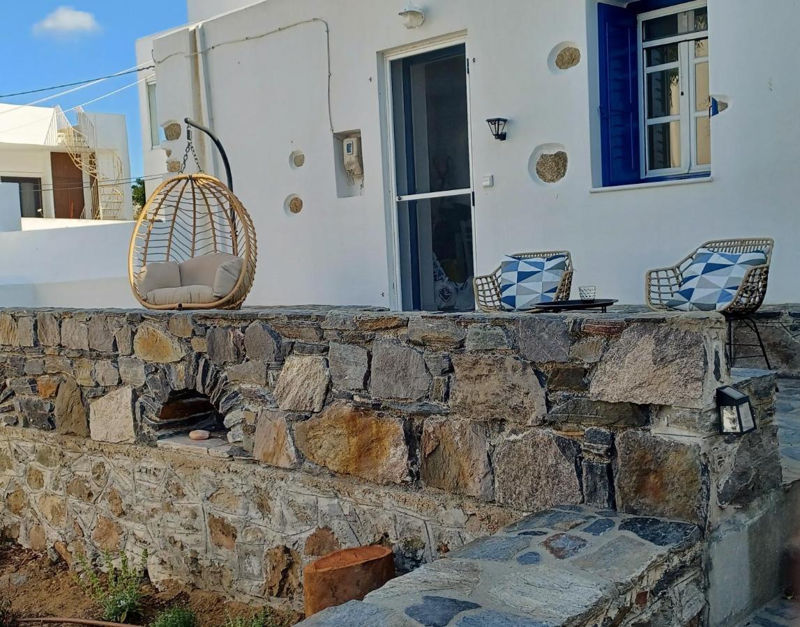 Blue & White: An Absolute Aegean Dream House Villa Galini  Eksteriør bilde